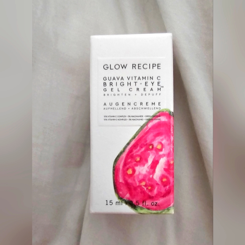 GLOW RECIPE GUAVA Vitamin C eye cream/gel Brand New In Box